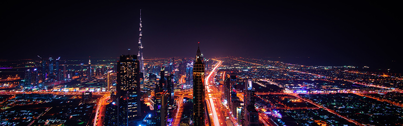 Arab Health 2021 Dubai Skyscraper